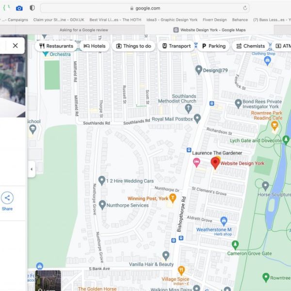 Find your listing on Google maps