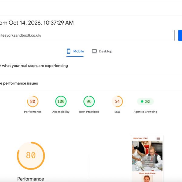 Performance improvements for a TCMS3 controlled website