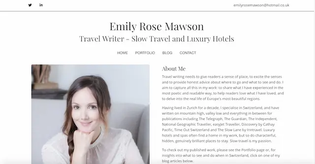 Slow Travel Writer