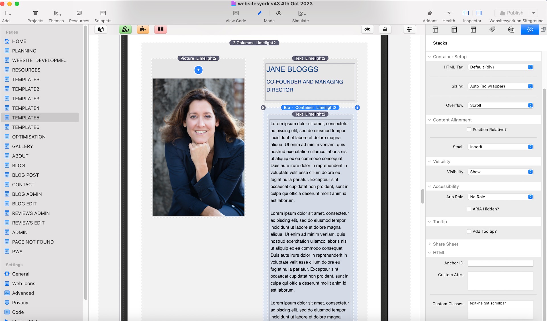 Using the new scrollbar swatch
