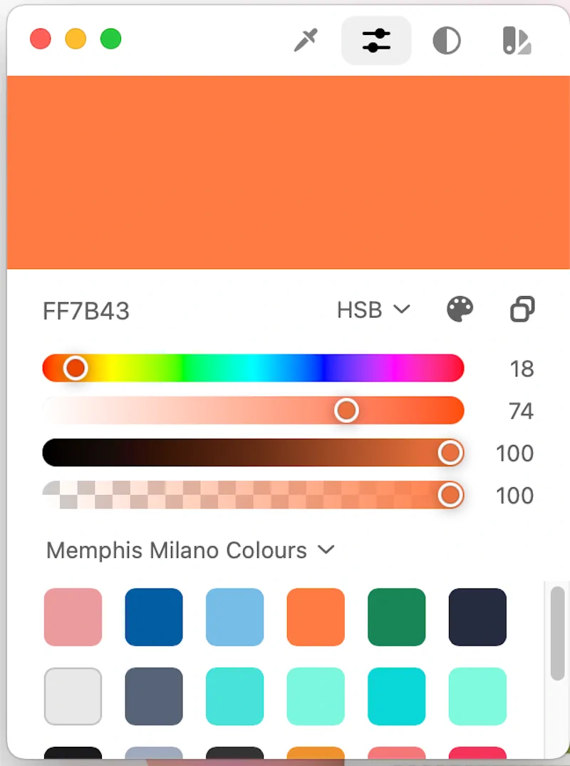 Colour Slurp - colour picker